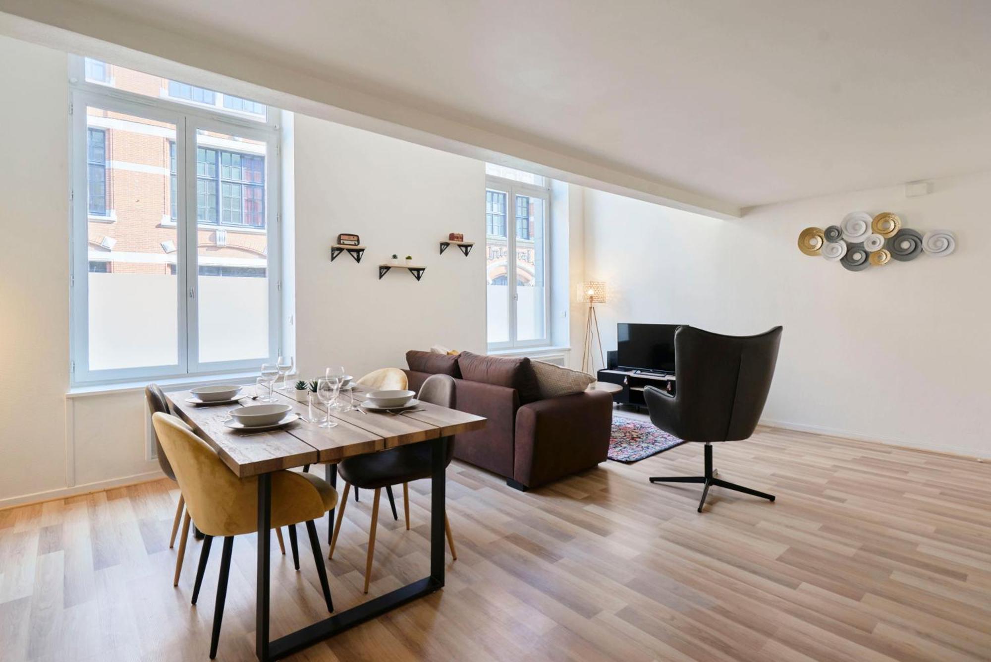 Appartement LocationsTourcoing - Le Loft Extérieur photo