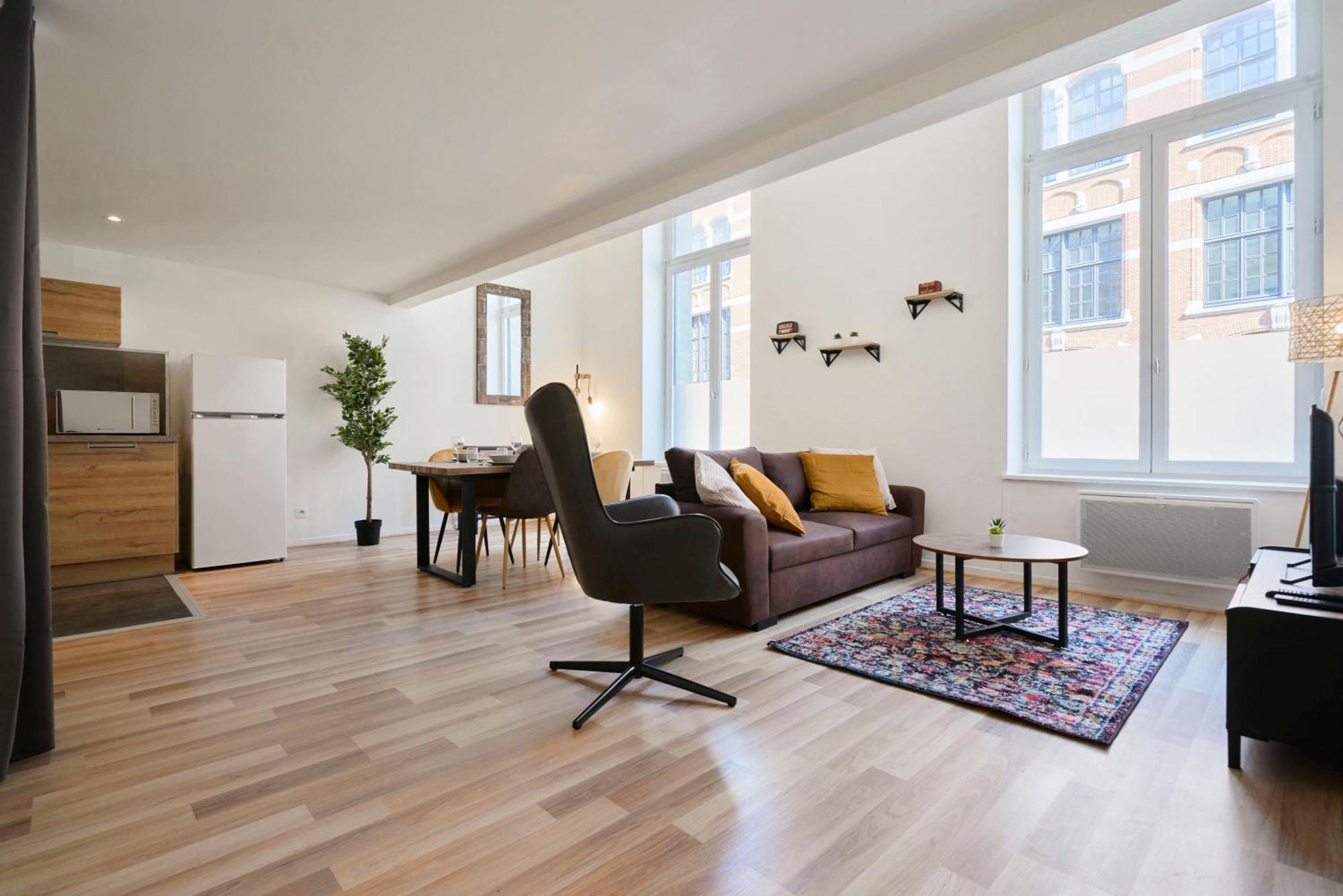 Appartement LocationsTourcoing - Le Loft Extérieur photo